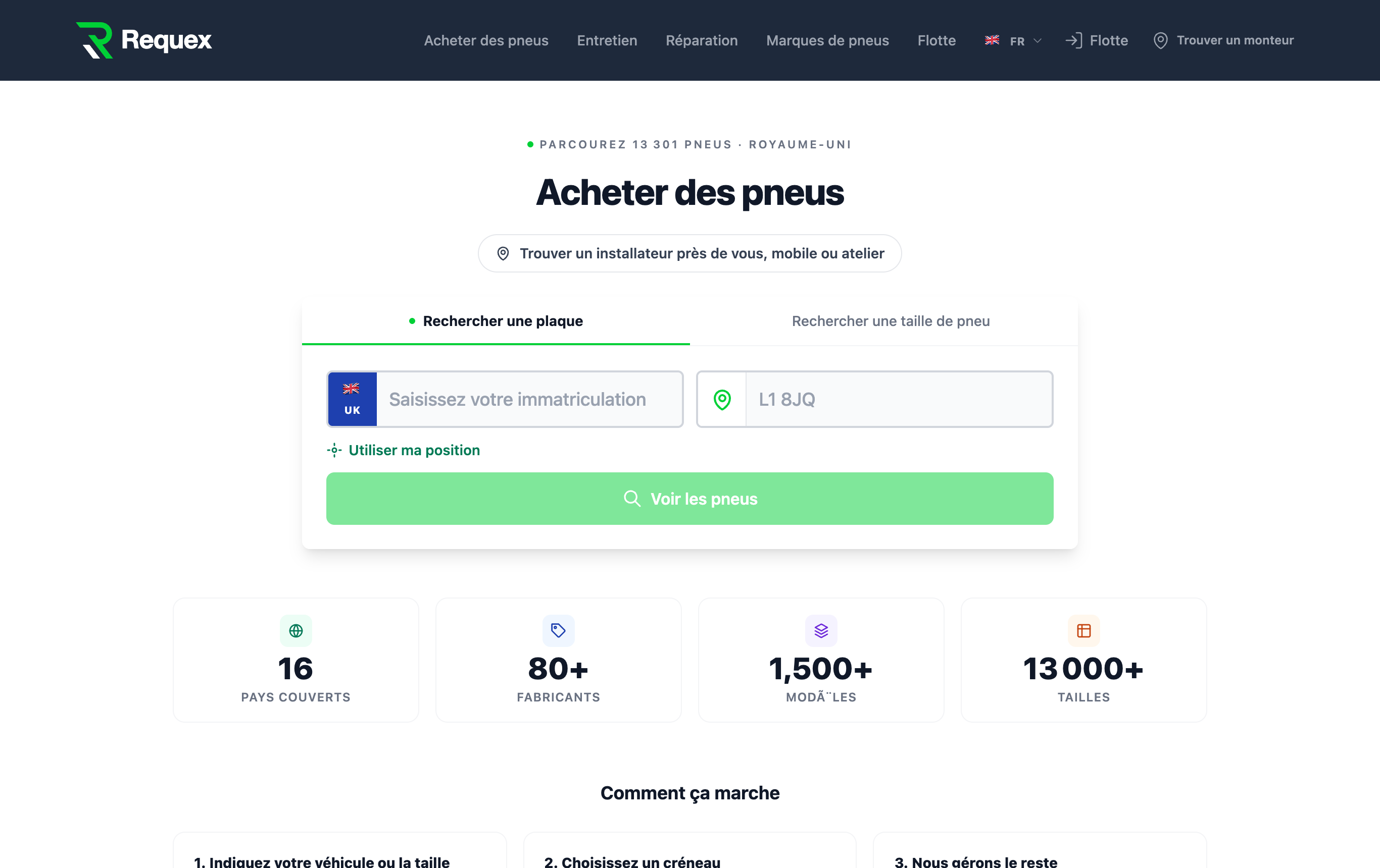 Votre site de réservation client.